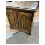 Wooden Cabinet With Double Doors