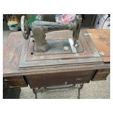 Princess Treadle Sewing Machine with Cabinet