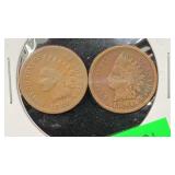 Tough Dates 1885 & 1894 Indian Cents