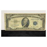 Currency 1953 $10 Silver Certificate Note