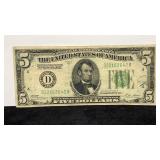 Currency 1928-B $5 Federal Reserve Note