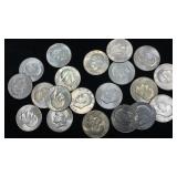 (20) Assorted Dates Clad Eisenhower Dollars