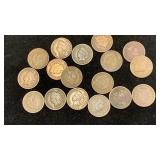 (17) 1890ï¿½s Indian Cents