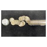 Roll (50) Silver Mercury Dimes Mixed Dates