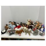 23 TY Beanie Babies and Plush Toys