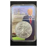 2020 (S) NGC MS70 Silver Eagle 1oz First Day of