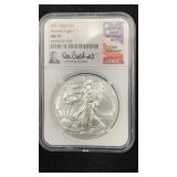 2021 T1 NGC MS70 Silver Eagle 1oz
