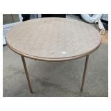 40-Inch Round Folding Table