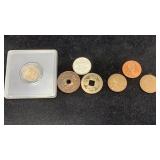 Mix: *Lincoln Cents & World Coins includes Silver