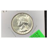 1954 Silver Washington Quarter high grade
