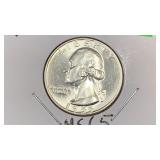 1955 Silver Washington Quarter high grade