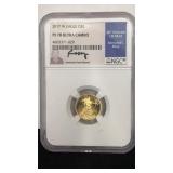 GOLD 2017-W NGC PF70 Ultra Cameo 1/10 Oz Proof $5