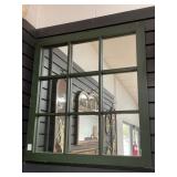 26x28 Multi-Pane Framed Mirror
