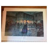 1997 Mort Kunstler Limited Edition Print 'The Poke
