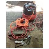 Central Pneumatic Air Compressor With Hose and Too