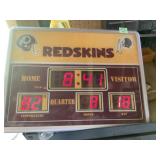 Washington Redskins Digital LED Scoreboard Clock