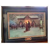 Mort Kunstler 'Until We Meet Again' Framed Print