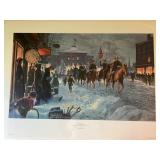 Winter Riders Limited Edition Print by Mort Kunstl