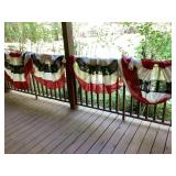 4 Patriotic Bunting Decorations
