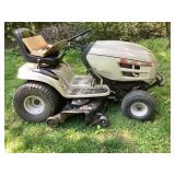 46-Inch Riding Lawn Mower with 25HP V-Twin Engine