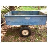 Jackson Model 100 Trailer Cart with Steel Bed