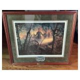 Framed Mort Kunstler Signed Print, 'Eye of the Sto