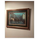 Mort Kunstler 1992 Framed Civil War Print