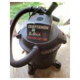 Craftsman 5.0 HP Wet/Dry Shop Vacuum
