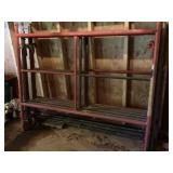 Metal Scaffolding Set with Frame and Supports