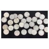 (30) Silver Canadian Dimes
