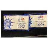 2005-S & 2006-S US Proof (2) Sets
