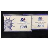 1999-S & 2000-S US Proof (2) Sets