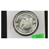 1986 Liberty 1 Troy Oz .999 Silver Round