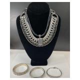 Stella & Dot Necklace and Bracelets Set