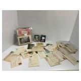 Vintage Postcards and Baseball Cards
