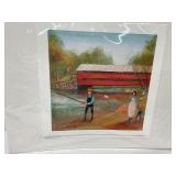 P. Buckley Moss Giclee, Making Memories at Sachs B