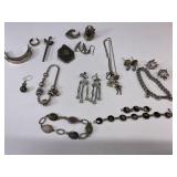 Vintage Silver and Costume Jewelry
