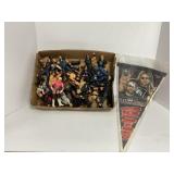 Boxed Lot of Wrestling Action Figures and nWo Penn