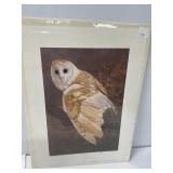 Raymond Bell Limited Edition Owl Print #192/950