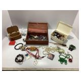 Jewelry and Trinkets with Storage Boxes