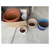 Terra Cotta and Glazed Plant Pots