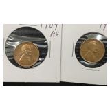 1909, 1909 VDB Lincoln Cents