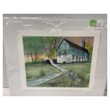 P. Buckley Moss Burwell Morgan Mill Print #8/500