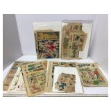 Vintage Newspaper Paper Dolls