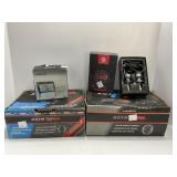 Automotive Parts Lot with GPS and LED Lights
