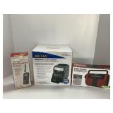 Electronics: Scanner, Coin Sorter, NOAA Weather Ra