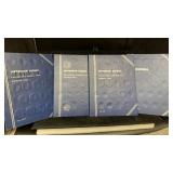 (4) Jefferson Nickels Folders #1, (2) #2, Nickels