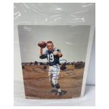 8x10 Autographed Jonny Unitas Photograph