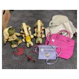 Vintage Toys, Handbags, and Decor Items