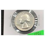 1935-S Silver Washington Quarter